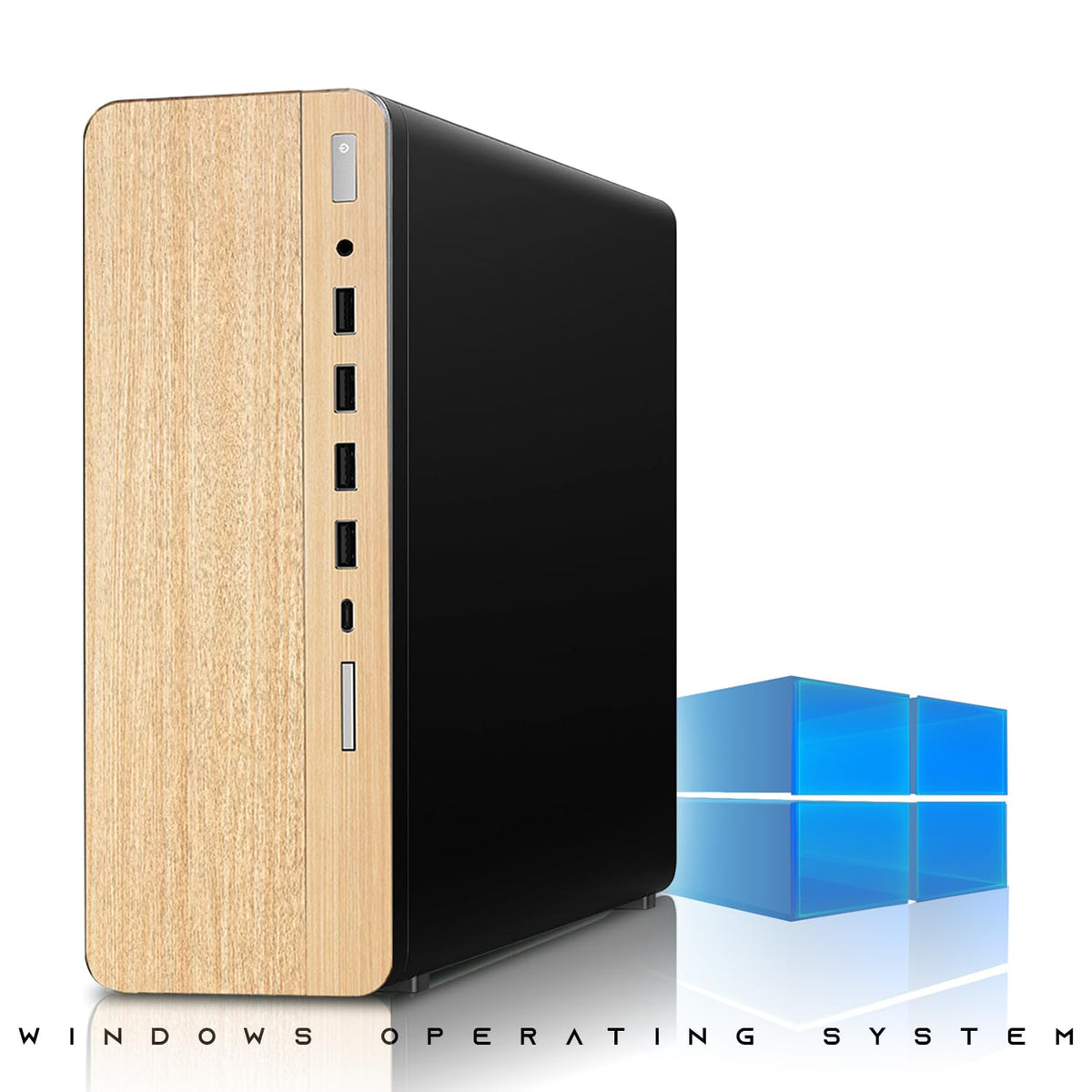 TechMagnet HP Premium Gaming PC, Intel Core i5 8th Gen, 16GB RAM, GTX 1650 Graphics, RGB Soundbar Kit, USB WiFi + BT (Win 11 Renewed)