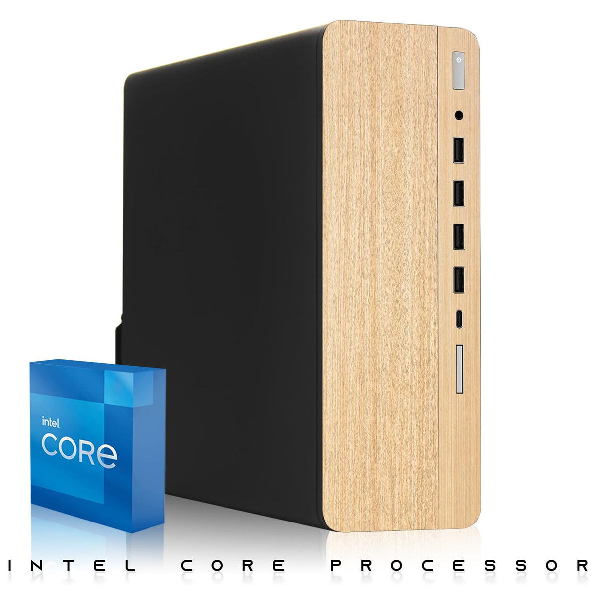 TechMagnet HP Premium Gaming PC, Intel Core i5 8th Gen, 16GB RAM, GTX 1650 Graphics, RGB Soundbar Kit, USB WiFi + BT (Win 11 Renewed)