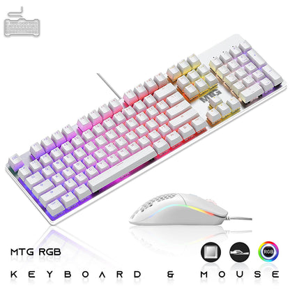 4-in-1 RGB gaming kit mouse and headset included with Khuno Gaming Desktop bundle