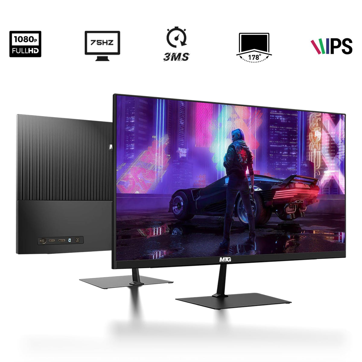 TechMagnet Zeus Pro 4 Gaming PC - Intel I5 4th Gen, 16GB RAM, RGB Soundbar Kit (Win 11 Renewed)