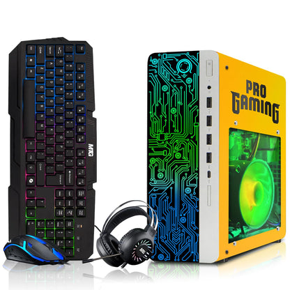 TechMagnet HP G4 Gaming PC - Intel i5, GT 730, 16GB (Win 11 Renewed)