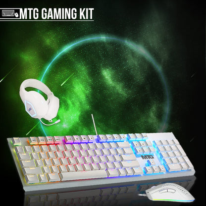 TechMagnet Galaxy Gaming PC, Intel Core i5 8th Gen, 16GB RAM, 4 in 1 Gaming Kit, Webcam, USB WiFi + BT (Win 11 Renewed)