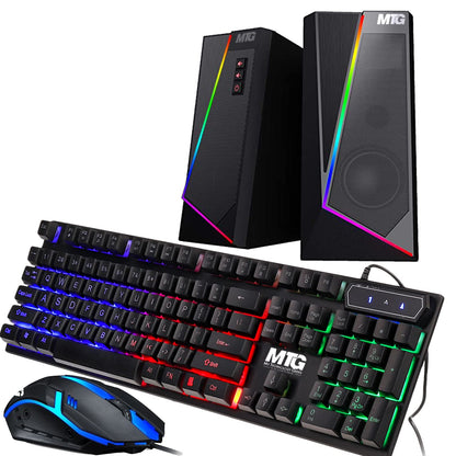 MTG mechanical keyboard, top-down view