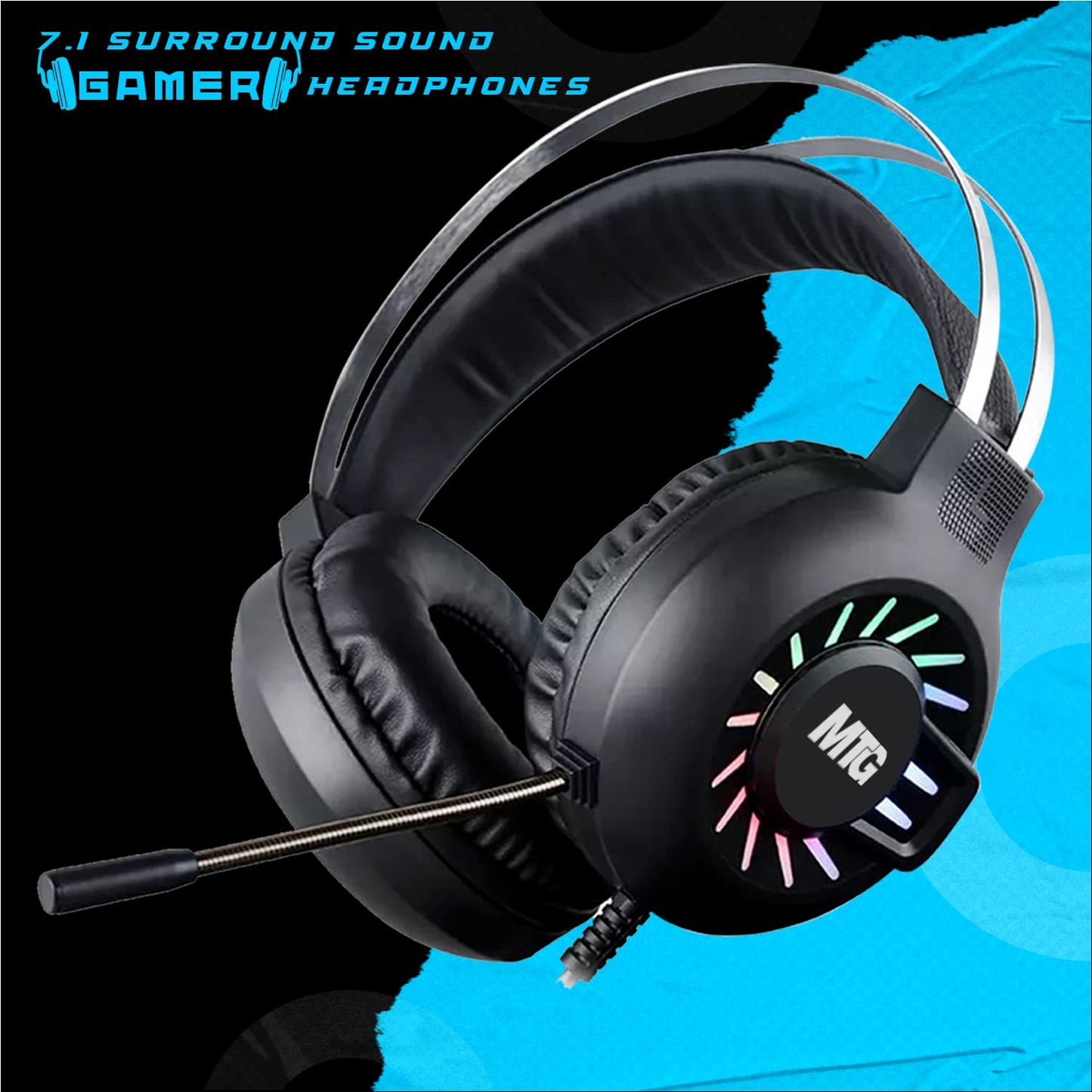 MTG gaming mouse RGB lighting close-up
