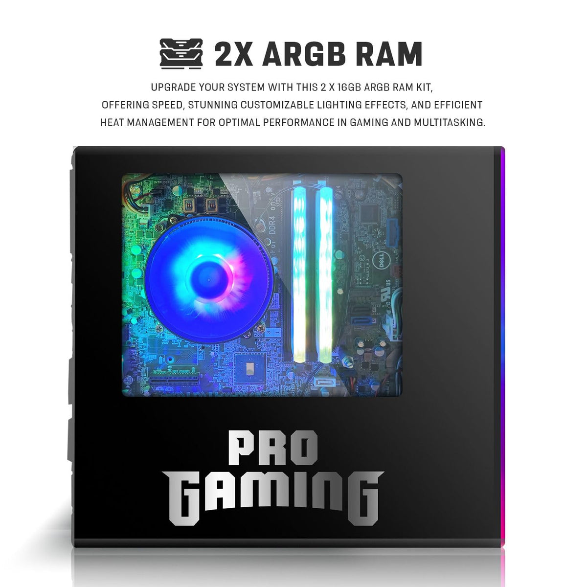 TechMagnet Desktop Computer PC, Intel Core i5 8th Gen, GTX 1650 Graphics, RGB KBM & Headphone, USB WiFi + BT (Win 11 Renewed)