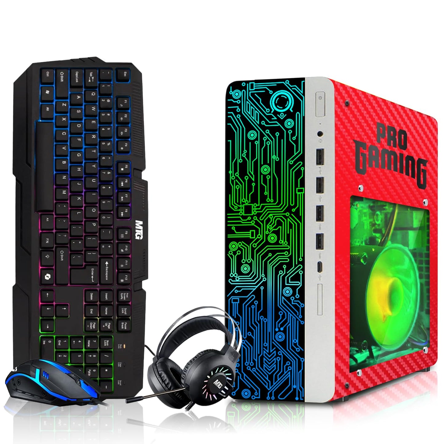 TechMagnet HP G4 Gaming Desktop (Intel i5) complete package contents