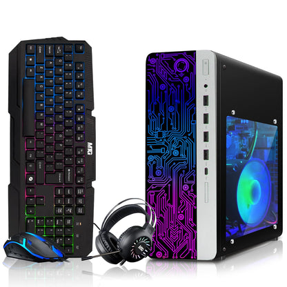 HP Gaming PC Desktop internal hardware and RX 550 graphics card