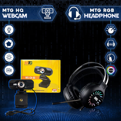 TechMagnet Lumos 8 Gaming PC, Intel Core i7 & i5 8th Gen, 16GB RAM, GTX 1650 Graphics, RGB Speaker & Headphone Kit, USB WiFi + BT (Win 11 Renewed)