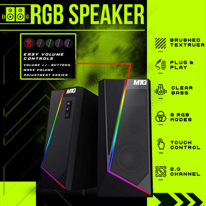 TechMagnet Heera Gaming PC, Intel Core i5 8th Gen, 16GB RAM, GTX 1650 Graphics, RGB KBM & Speaker, Webcam, USB WiFi + BT (Win 11 Renewed)
