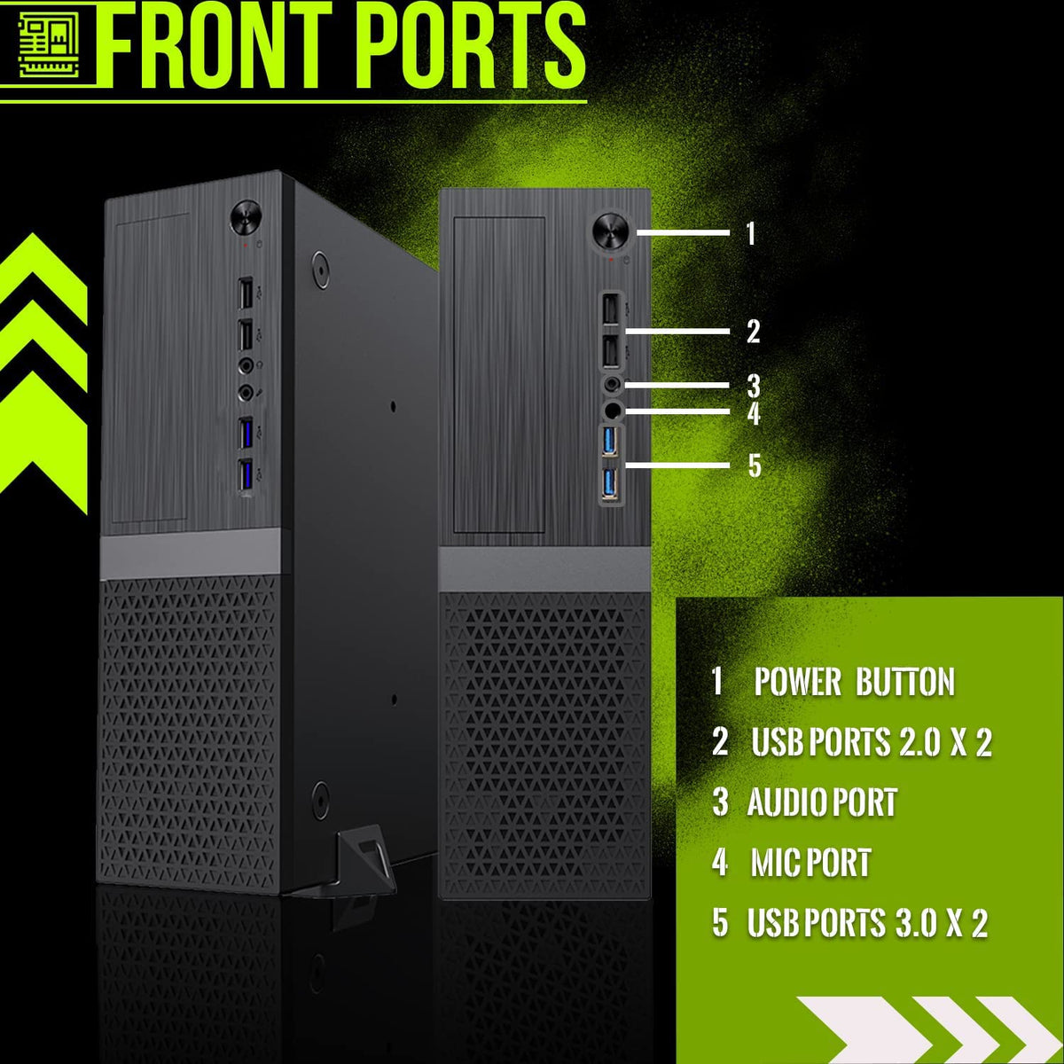TechMagnet Heera Gaming PC, Intel Core i5 8th Gen, 16GB RAM, GTX 1650 Graphics, RGB KBM & Speaker, Webcam, USB WiFi + BT (Win 11 Renewed)