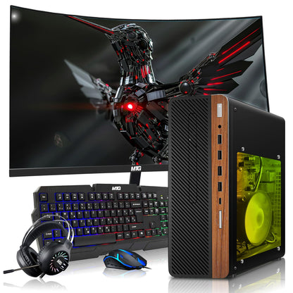 TechMagnet HP Premium Gaming Desktop (GT 1030), side view