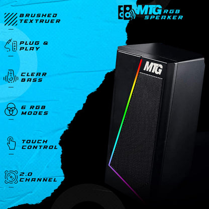 MTG RGB Backlit Keyboard and Mouse Combo cable and connector details