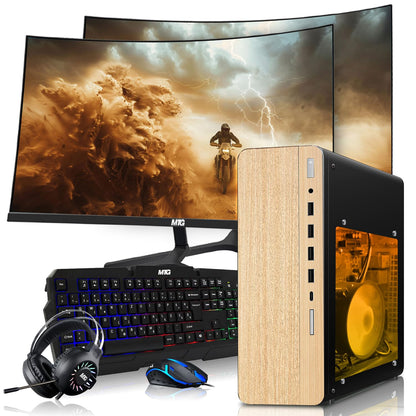 RGB headphone included with TechMagnet HP Premium Gaming Desktop bundle