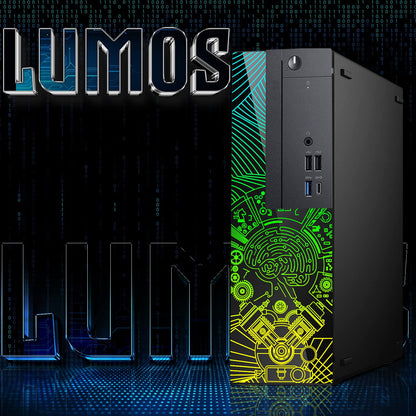 TechMagnet Lumos 8 Gaming PC, Intel Core i7 8th Gen, 8GB RAM, GTX 1650 Graphics, RGB Speaker & Headphone Kit, USB WiFi + BT (Win 11 Renewed)