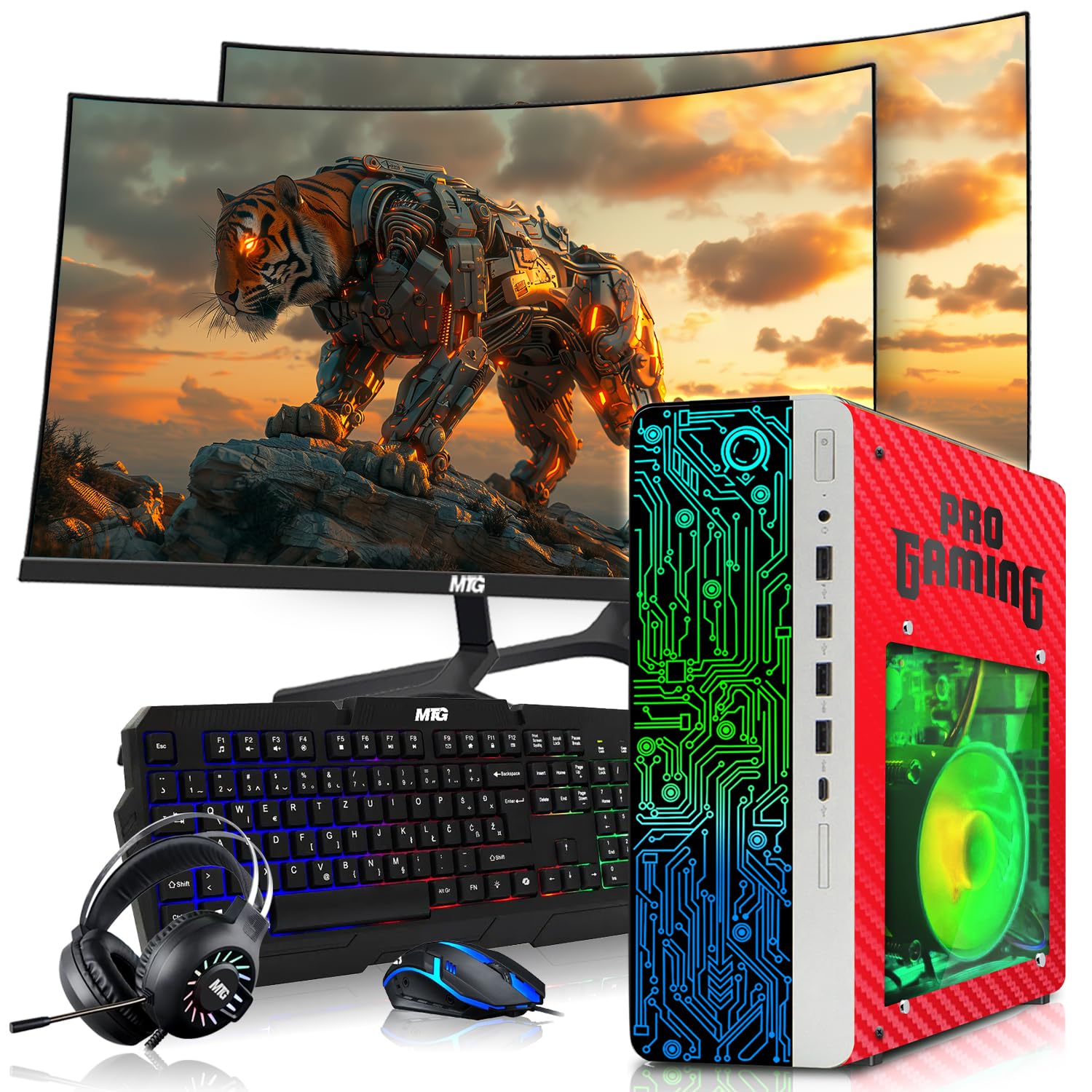 TechMagnet HP G4 Gaming Desktop (Intel i5) renewed, product overview photo