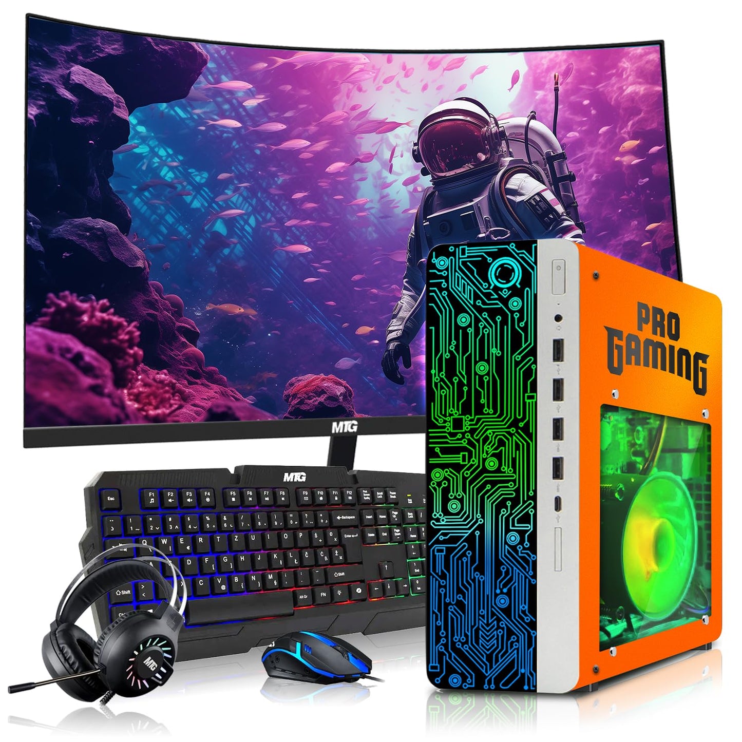 TechMagnet HP G4 Gaming PC - Intel i5, GT 730, 16GB (Win 11 Renewed)