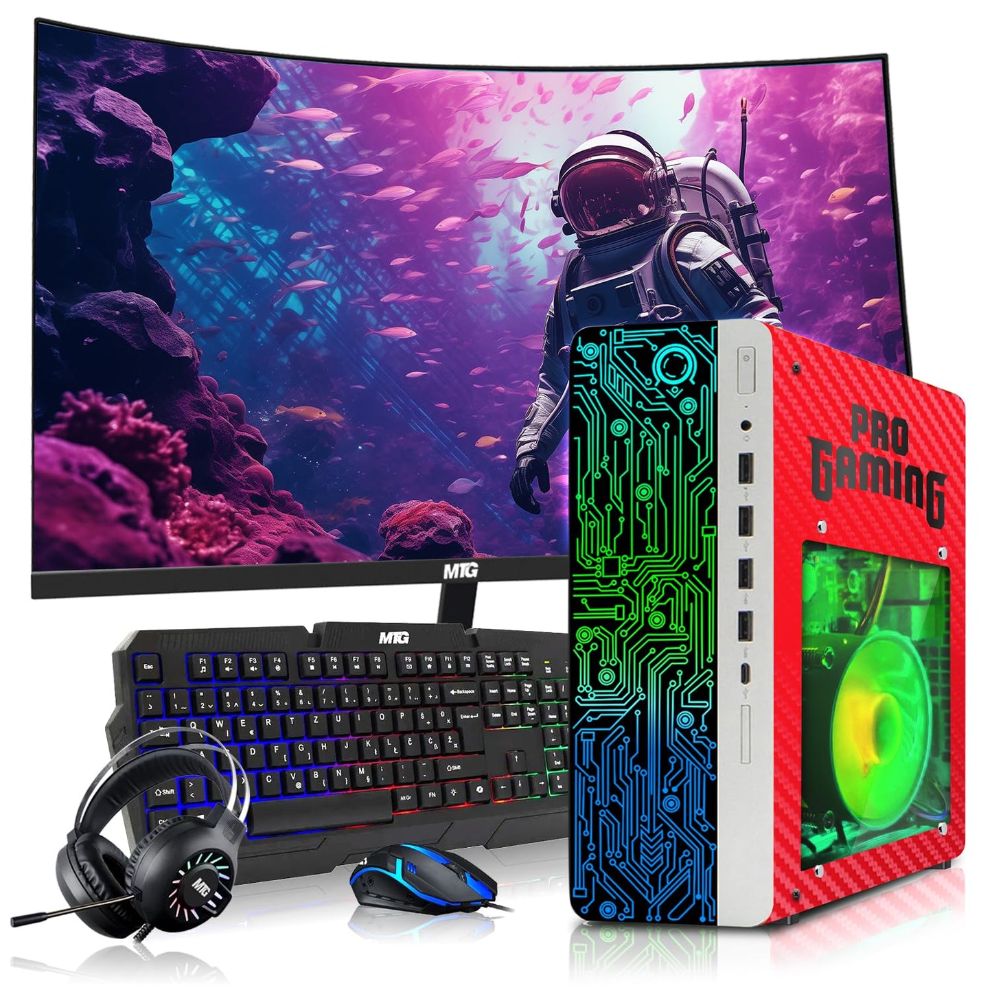 TechMagnet HP G4 Gaming Desktop (Intel i5) chassis detail view