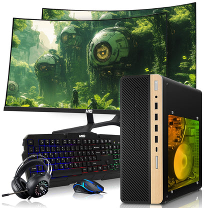 TechMagnet HP Premium Gaming Desktop complete package contents