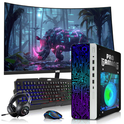 TechMagnet HP G4 Gaming Desktop (Intel i5) front panel detail