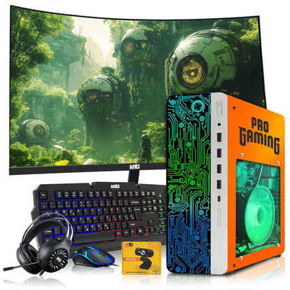 RGB keyboard and mouse included with TechMagnet HP Phoenix Gaming Desktop bundle