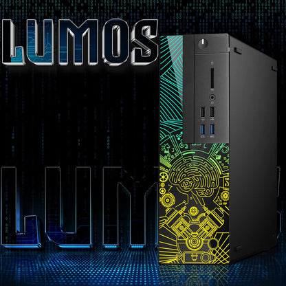 TechMagnet Lumos 8 Gaming PC, Intel Core i7 & i5 8th Gen, 16GB RAM, GTX 1650 Graphics, RGB Speaker & Headphone Kit, USB WiFi + BT (Win 11 Renewed)