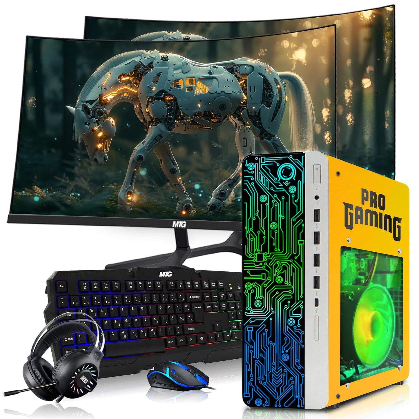 TechMagnet HP G4 Gaming PC - Intel i5, GT 730, 16GB (Win 11 Renewed)