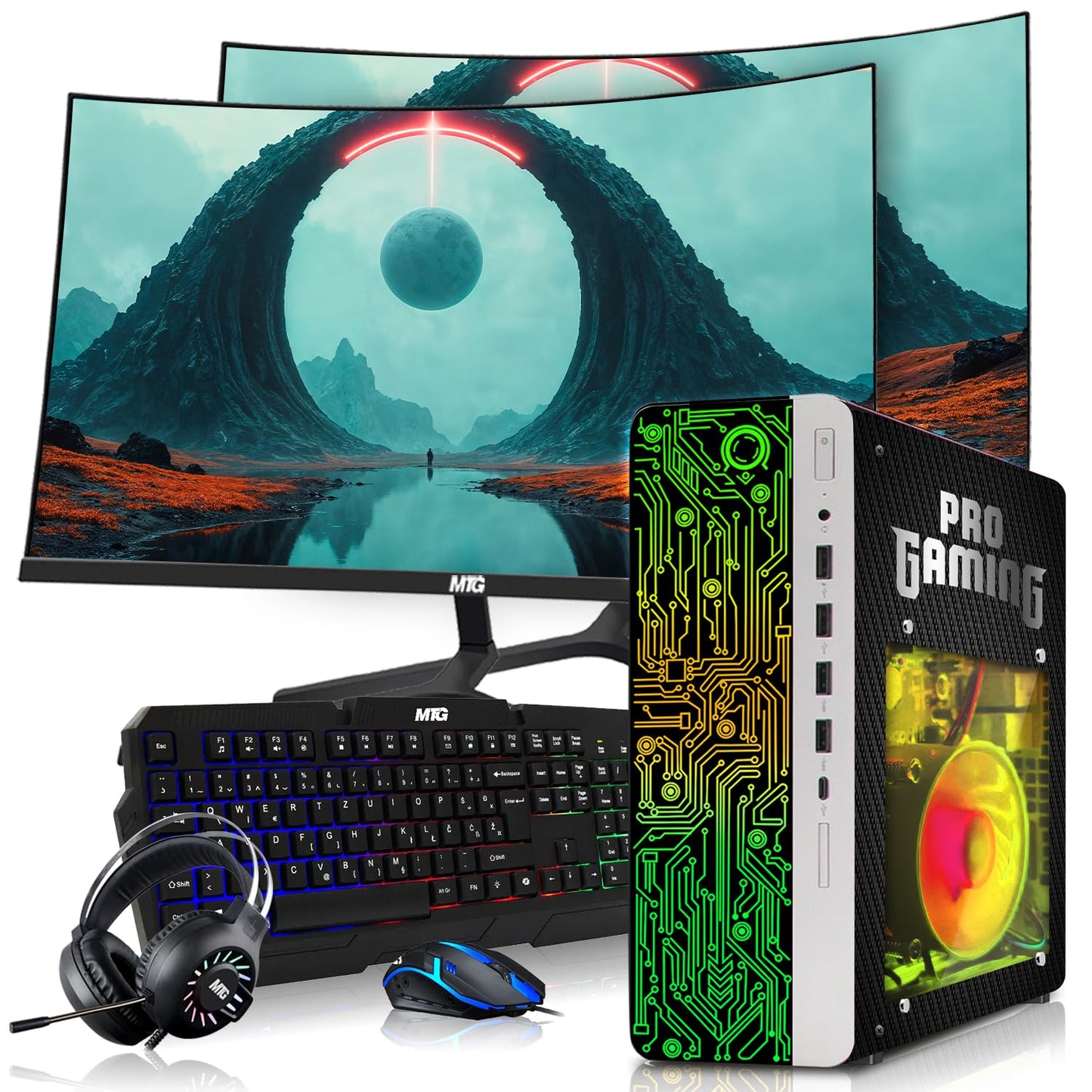 TechMagnet HP G4 Gaming Desktop (Intel i5) Windows 11 setup screen