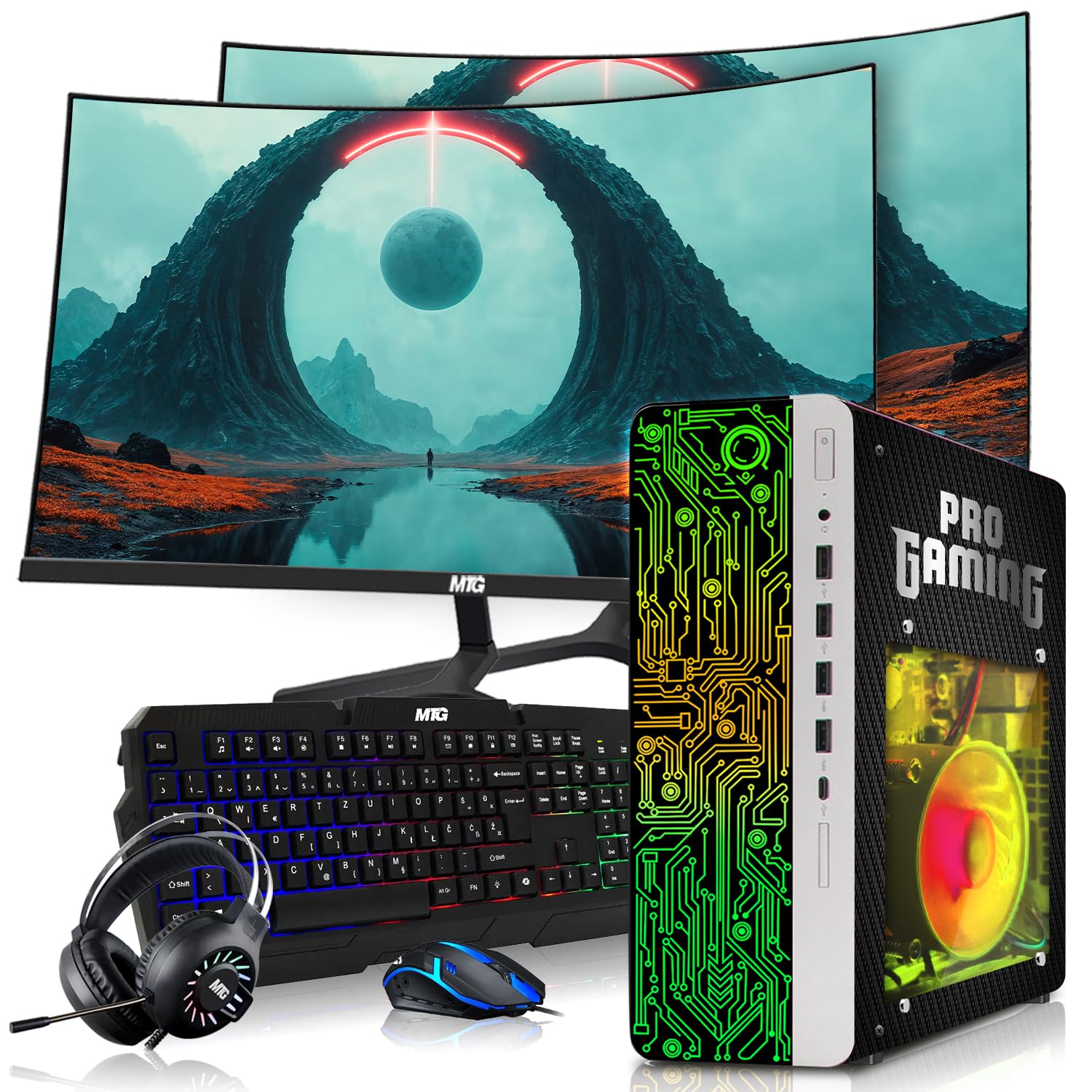 TechMagnet HP G4 Gaming Desktop Windows 11 setup screen
