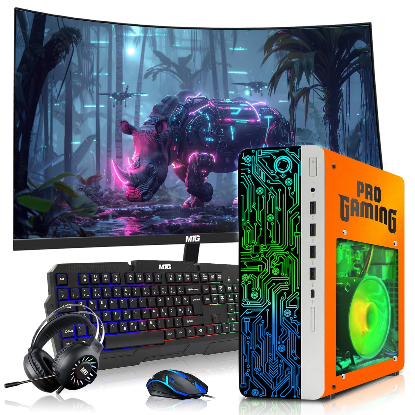 TechMagnet HP G4 Gaming PC - Intel i5, GT 730, 16GB (Win 11 Renewed)