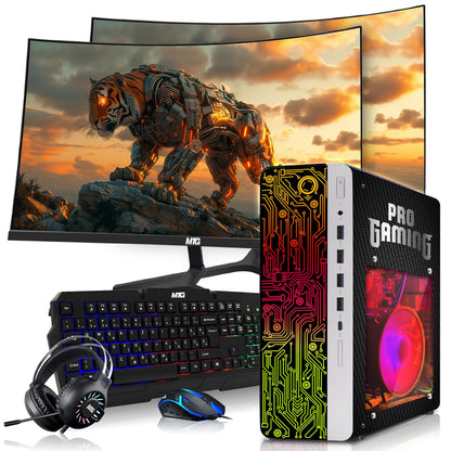 TechMagnet HP G4 Gaming Desktop (Intel i5) port layout detail