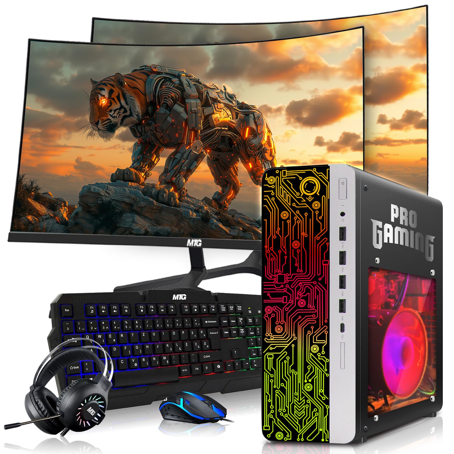 TechMagnet HP G4 Gaming Desktop internal hardware and GT 730 graphics card