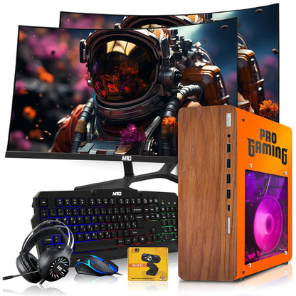TechMagnet HP Phoenix Gaming Desktop rear ports and connectivity view