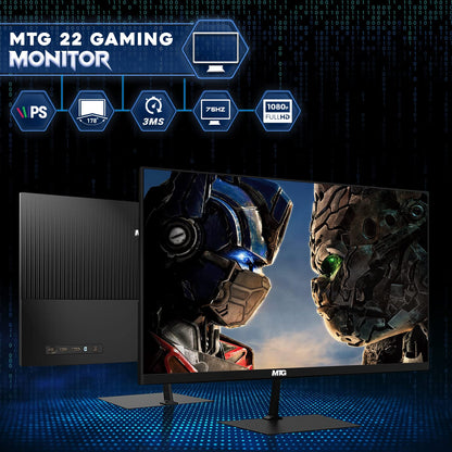 TechMagnet Lumos 8 Gaming PC, Intel Core i5 & i7 7th Gen, 16GB RAM, GTX 1650 Graphics, RGB Speaker & Headphone Kit, USB WiFi + BT (Win 11 Renewed)