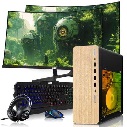 TechMagnet HP Premium Gaming Desktop (RX 550) chassis detail view