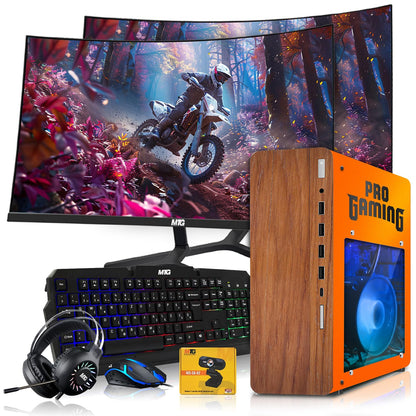 TechMagnet HP Phoenix Gaming Desktop RGB lighting close-up