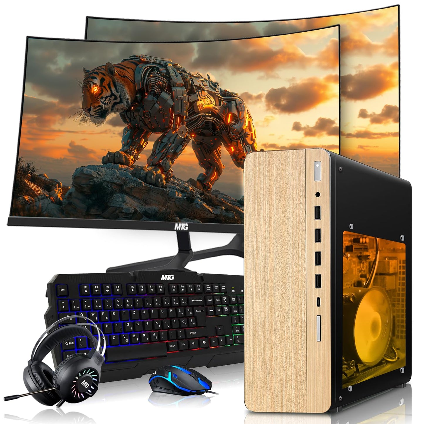 TechMagnet HP Premium Gaming Desktop Windows 11 setup screen