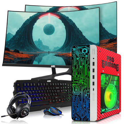 TechMagnet HP G4 Gaming PC - Intel i5, GT 730, 16GB (Win 11 Renewed)