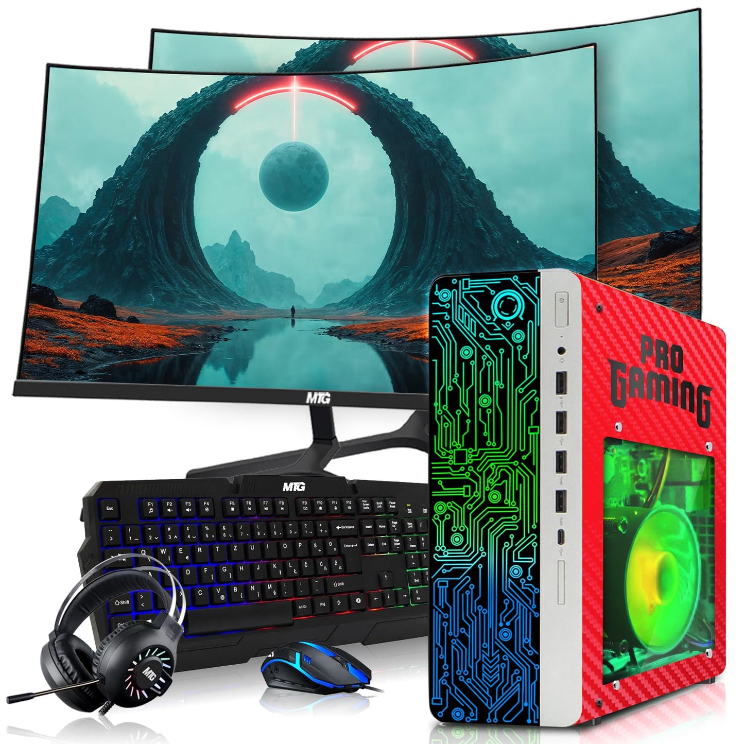 TechMagnet HP G4 Gaming PC - Ryzen 3 Pro, GT 730, 16GB (Win 11 Renewed)