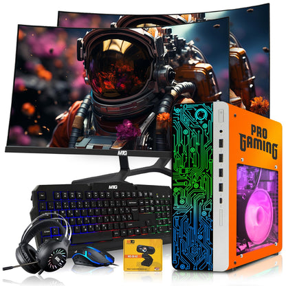 1080p webcam included with TechMagnet HP Phoenix Gaming Desktop bundle