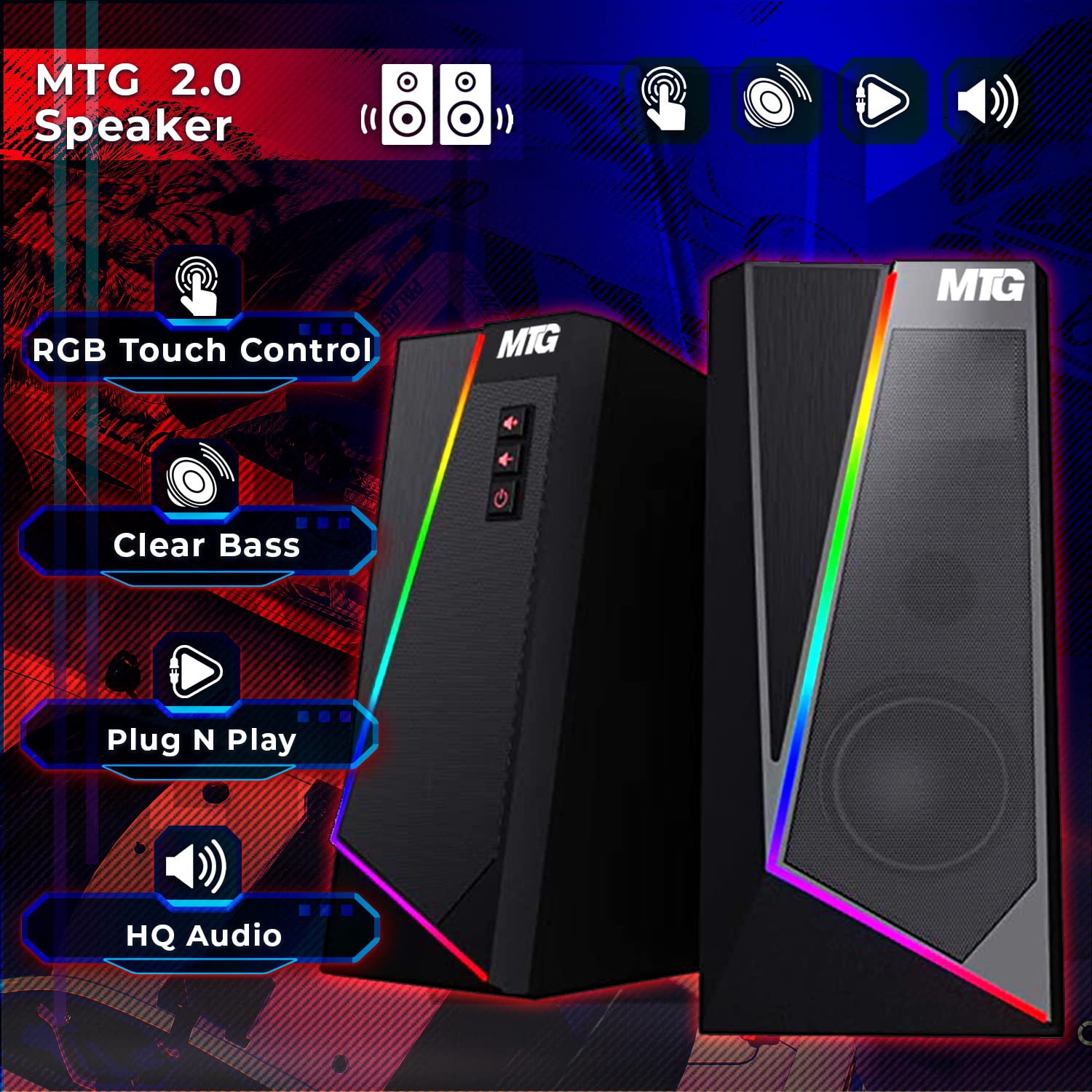 MTG RGB Gaming Headphone from the 4-in-1 kit