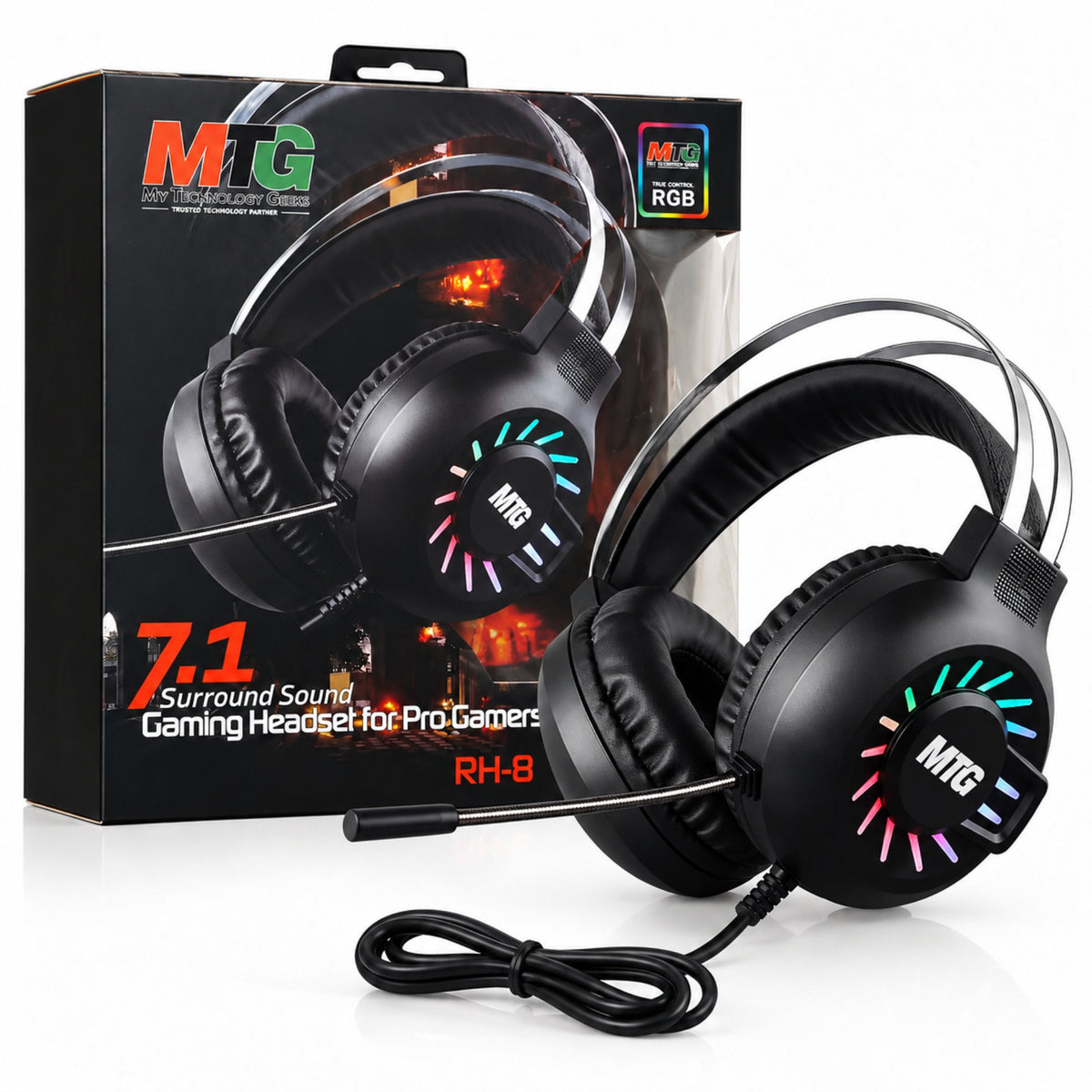 RGB gaming headset included with Dell OptiPlex gaming PC bundle