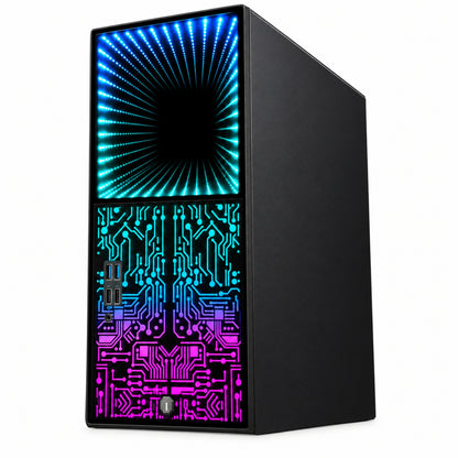 TechMagnet Horizon+ Gaming PC - Intel Core i7, 16GB RAM, 1TB SSD, Infinity Panel RGB Bundle (Win 11 Renewed)